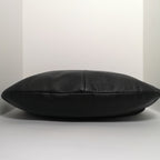 Bolso Hobo Reversible de Piel Genuina con Neceser Interior para Mujer