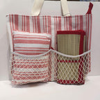 Bolsa de Playa XL con Esterilla y Cojín Integrados | Bolsa Tote de Verano con Cremallera