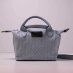 Bolso Artesanal Trenzado de Cuero