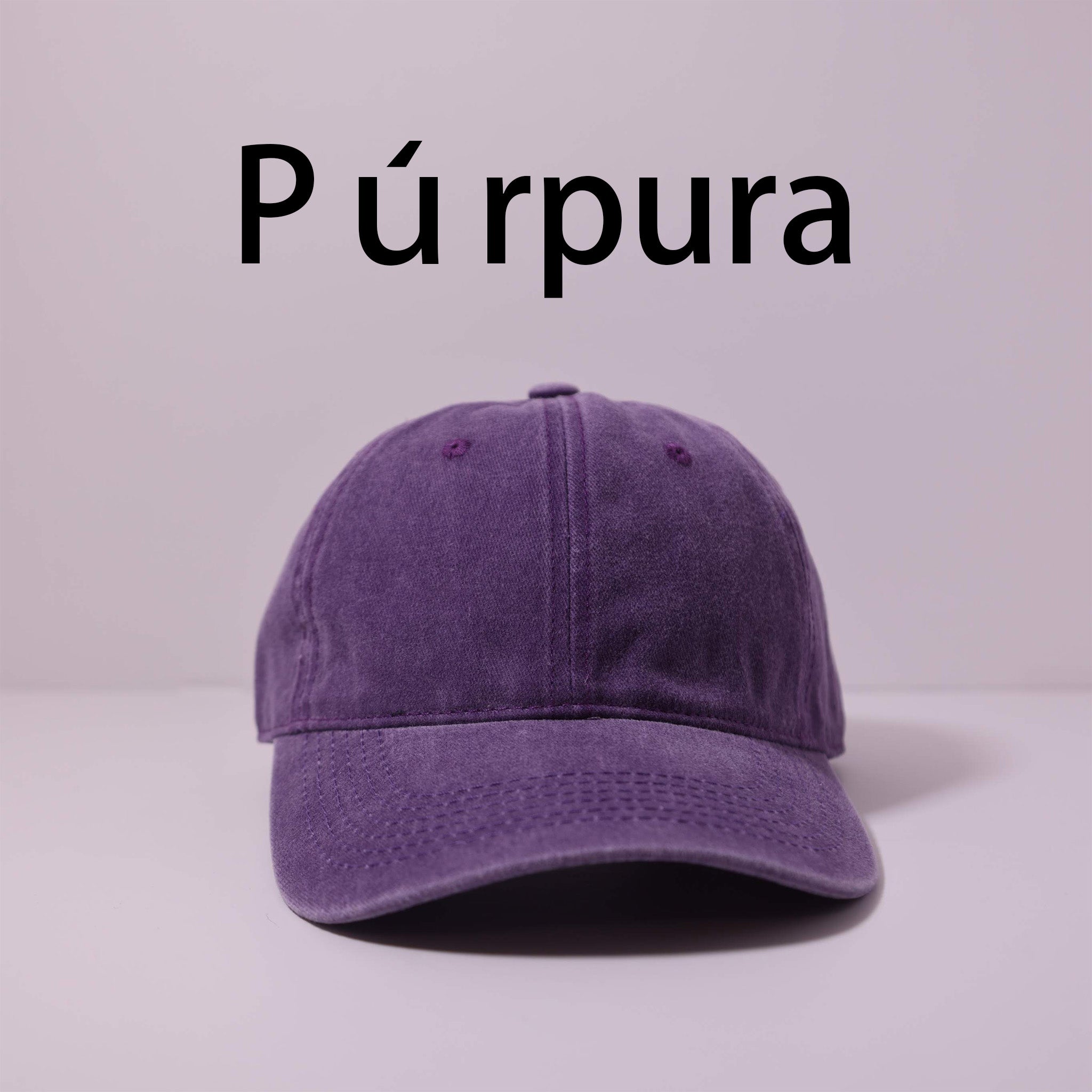 Gorra vintage lavada unisex