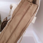 Bolsa de Playa XL con Esterilla y Cojín Integrados | Bolsa Tote de Verano con Cremallera
